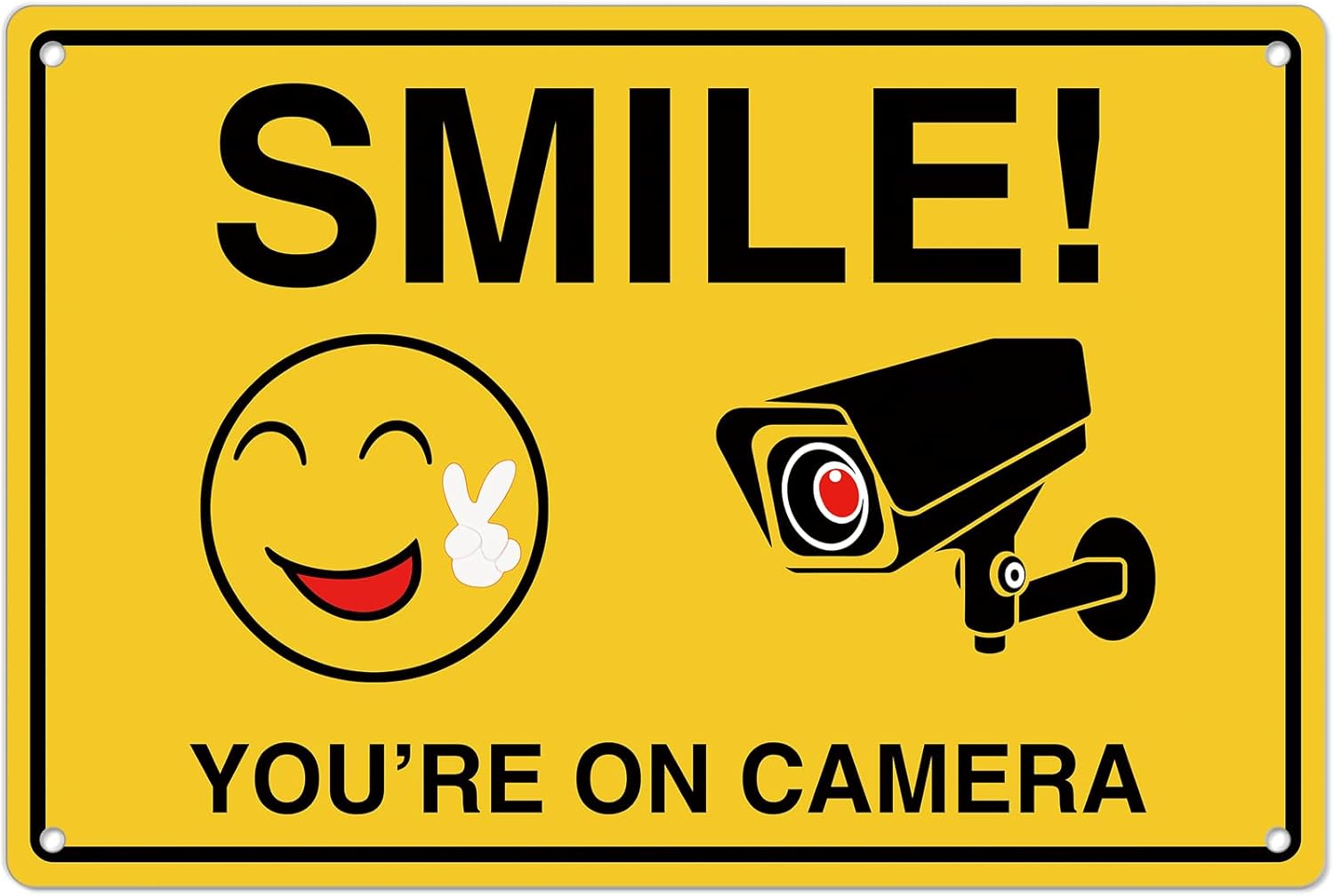 Home Security Camera Installation - Smile Youre On Camera Signs ;