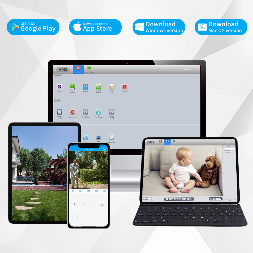 4K Security Camera System kit  - Home Security Systems With Cameras review and price