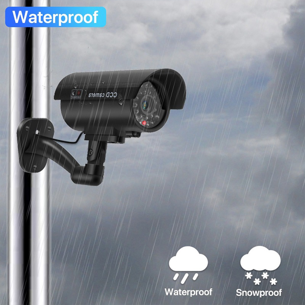 Solar Panel Dummy Surveillance - Solar Security Light review and price