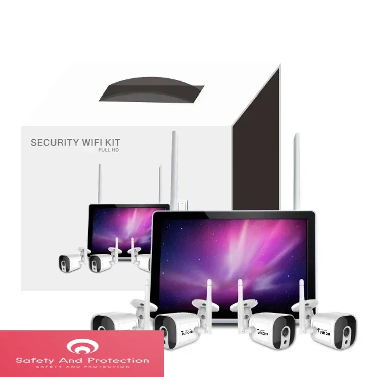 TUYA Smart Wi-Fi 4CH NVR Kit 1 - Home Security Systems With Cameras review and price