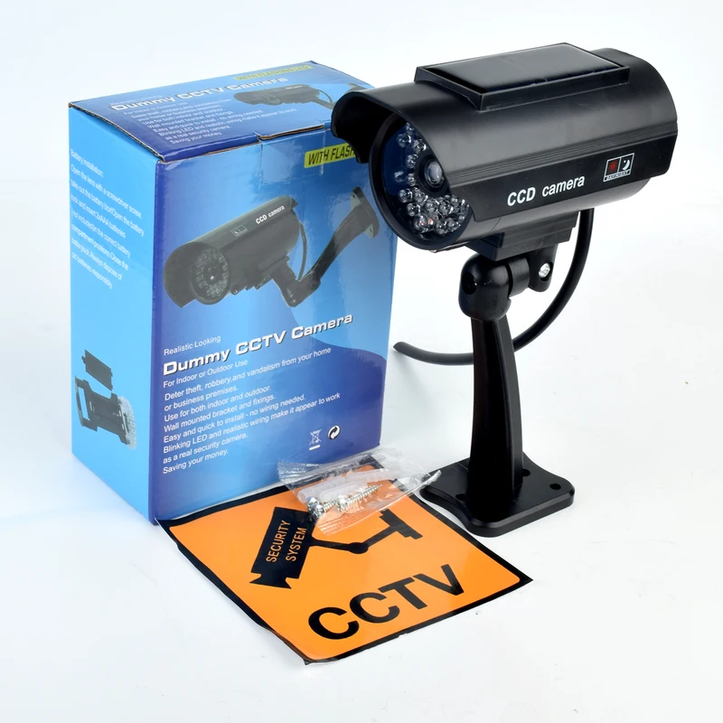 Solar Powered Dummy Security C - Solar Security Light review and price