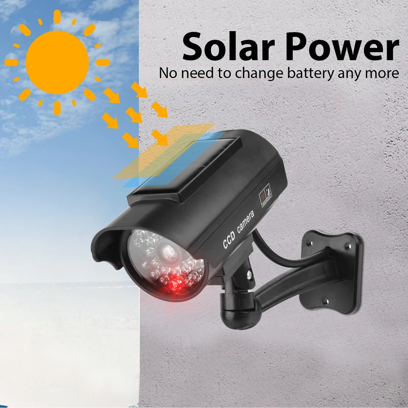 Solar Powered Dummy Security C - Solar Security Light review and price