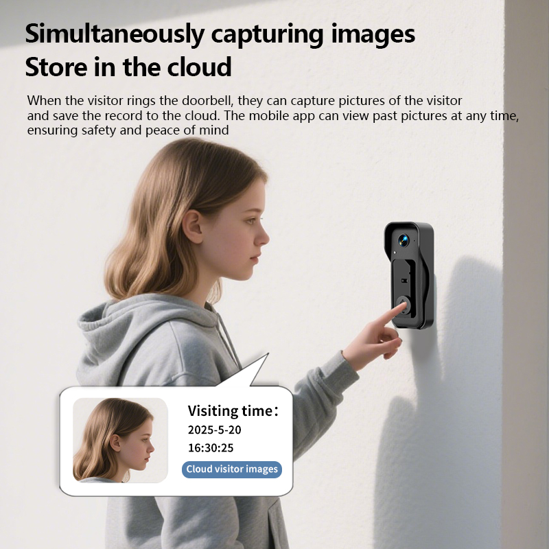 Smart Video Doorbell Camera, W - Home Security Camera Installation review and price