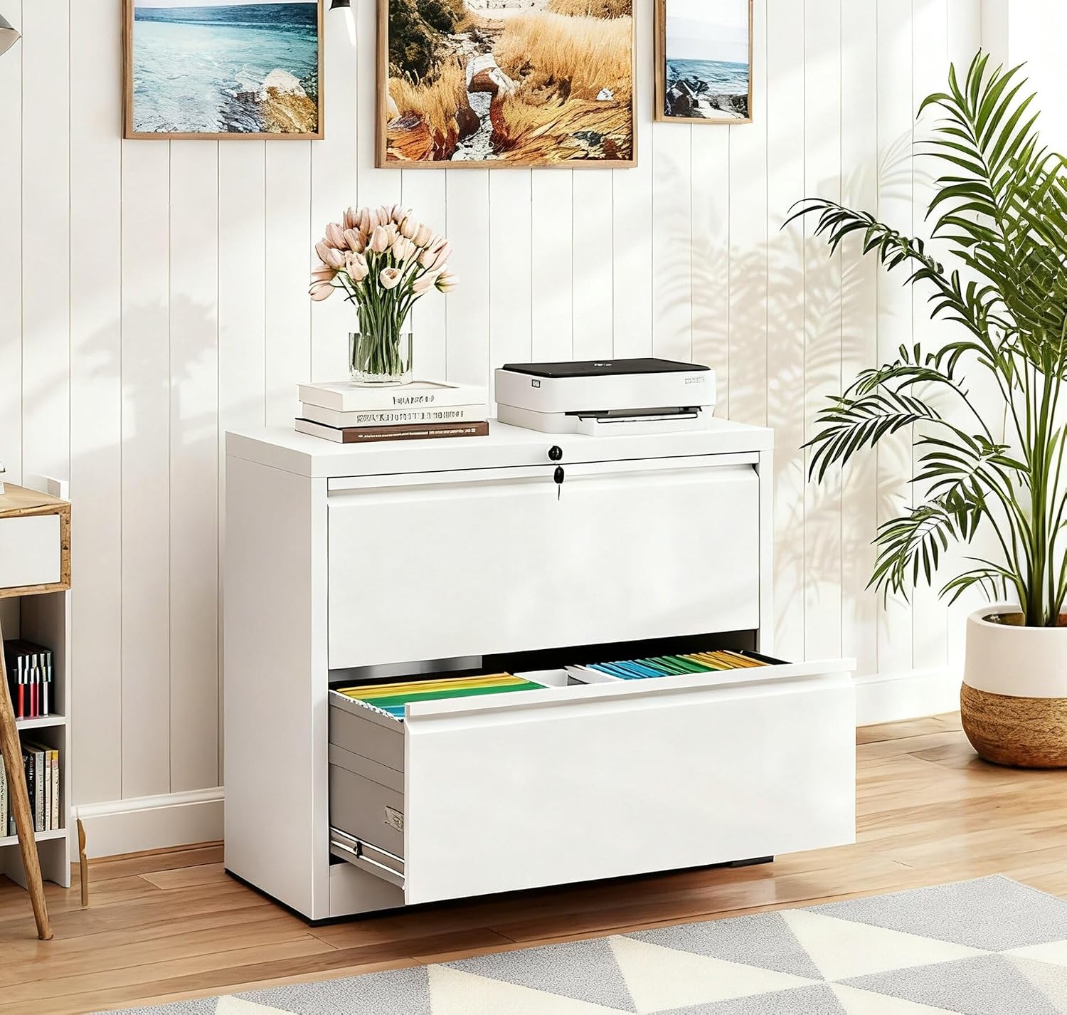 Metal Filing Cabinet 2-Drawer  - Home Security Letters review and price