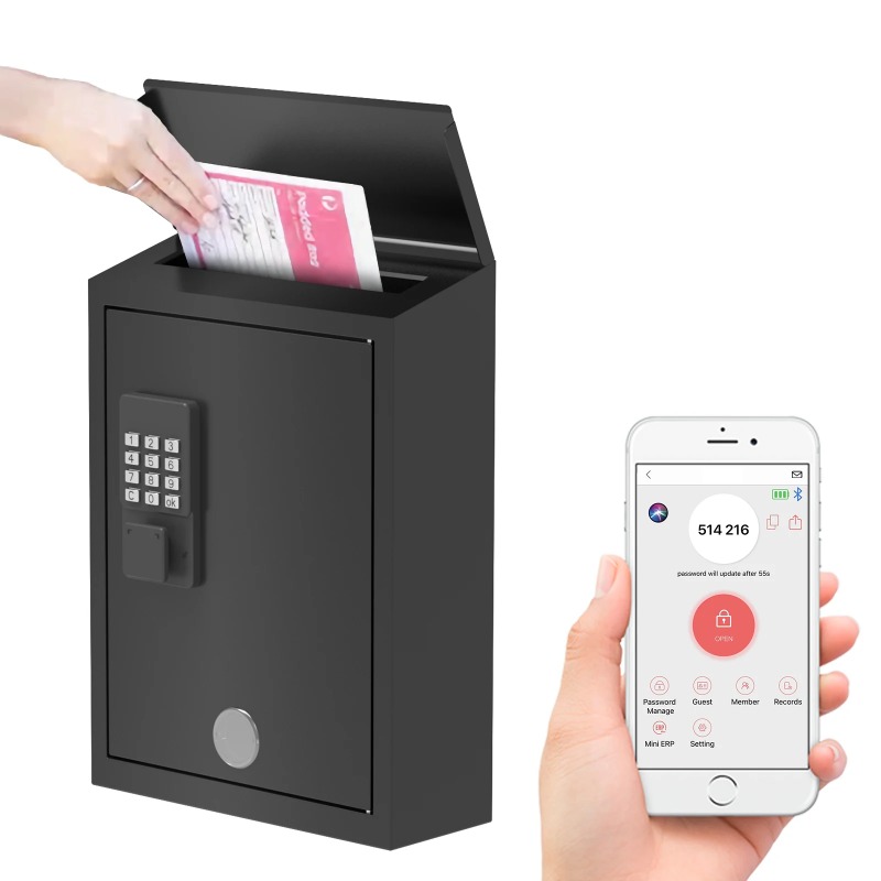 Modern Wall Mounted Mailbox Re - Home Security Letters review and price
