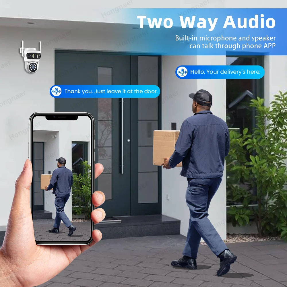 2026 Hongnaer 6MP 4CH 3 Lens 2 - Home Security Systems With Cameras review and price
