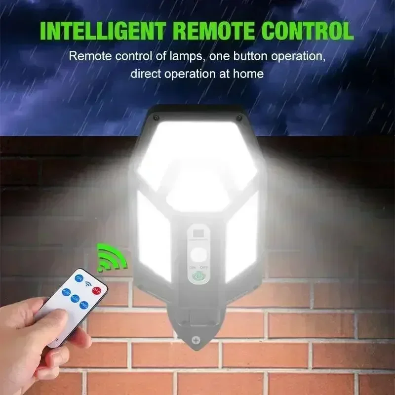 12000LM Powerful Solar Wall La - Solar Security Light review and price