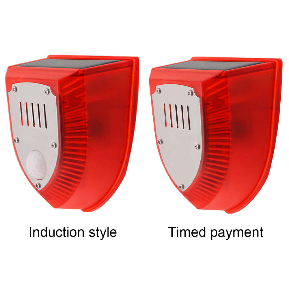Outdoor Solar Alarm with Motio - Solar Security Light review and price
