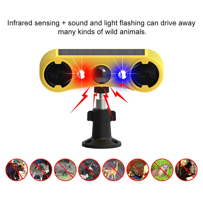 Solar Motion Sensor Alarm LED  - Solar Security Light review and price