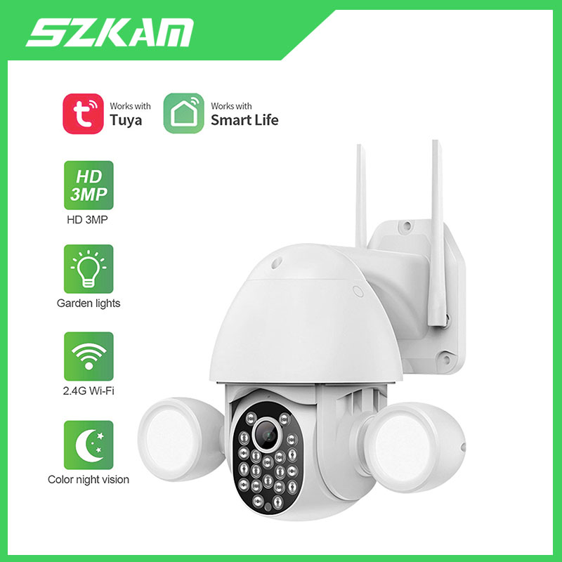 Tuya Smartlife APP Smart Light - Home Security Flood Lights review and price