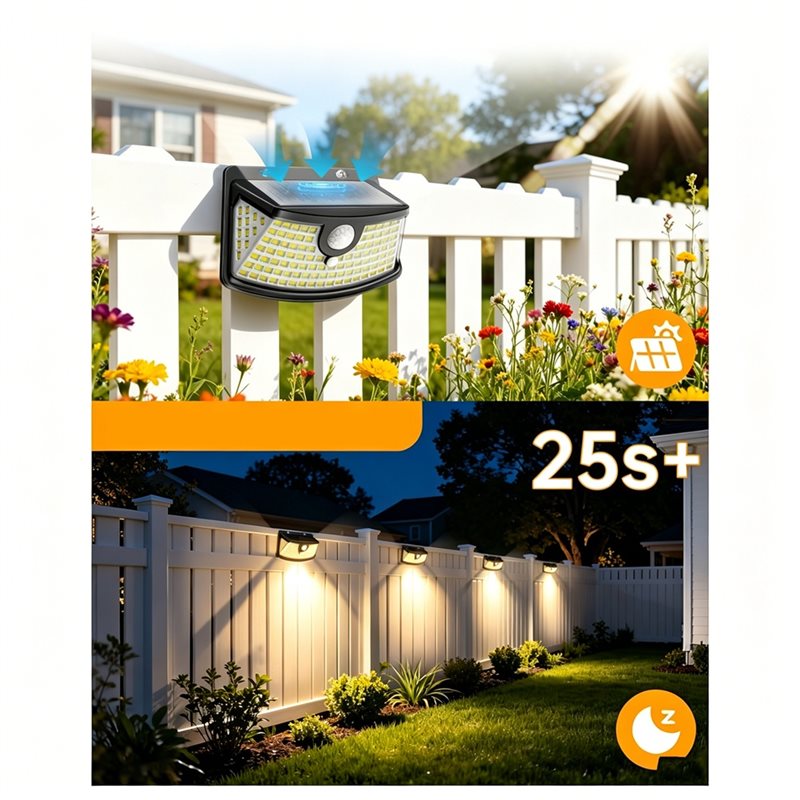 [NEW!A25P】 Waterproof Solar Po - Solar Security Light review and price