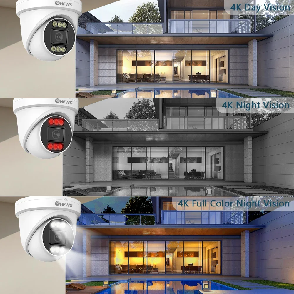 OEM 8MP 4K 25FPS PoE IP Camera - Home Security Systems With Cameras review and price
