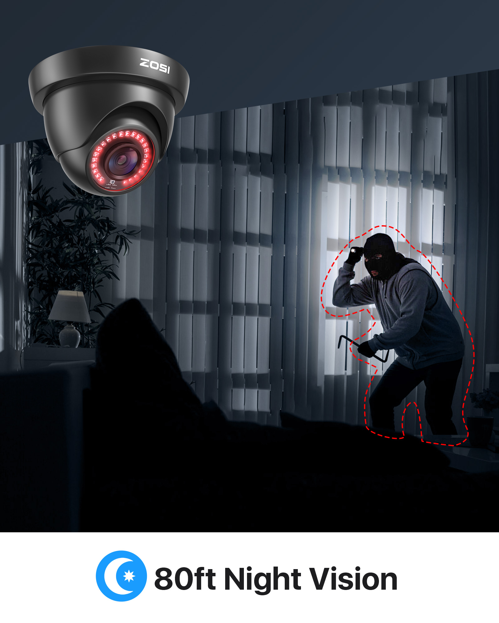 ZOSI 2.0MP HD 1080P CCTV Secur - Home Security Systems With Cameras review and price