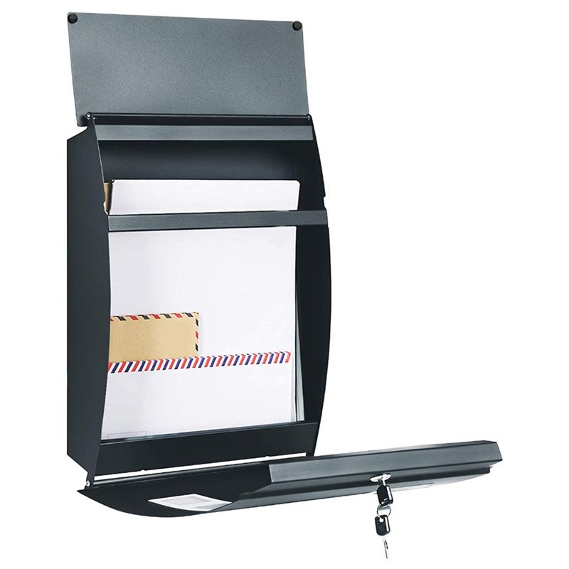 AEE4-Wall Mounted Post Box - W - Home Security Letters review and price