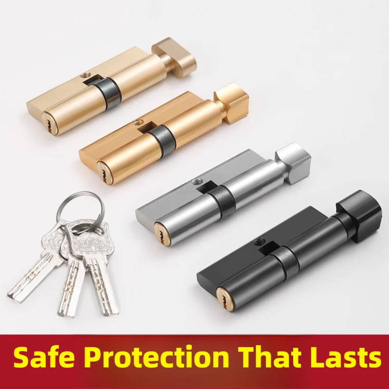 Aluminum Thumb Turn Door Lock  - Home Security Key review and price