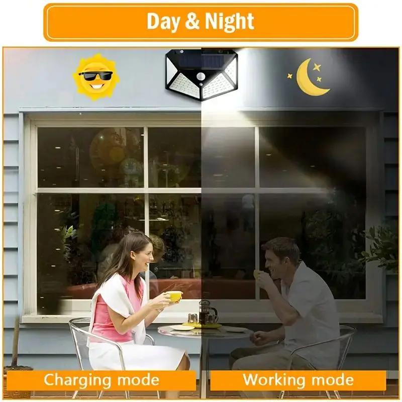 100LED Outdoor Solar Garden Li - Solar Security Light review and price