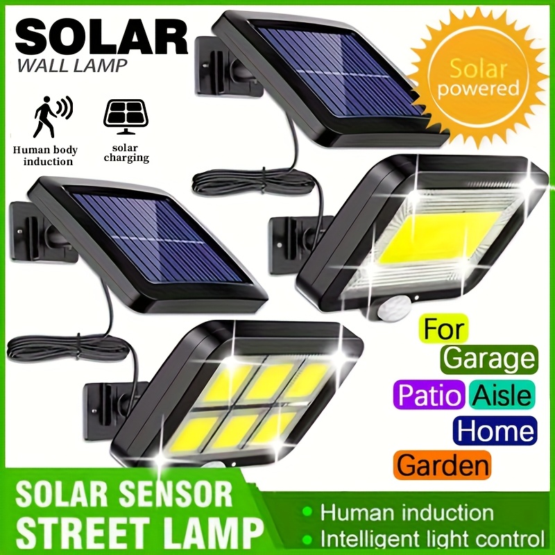LED Solar Split Wall Lamp Outd - Home Security Flood Lights review and price
