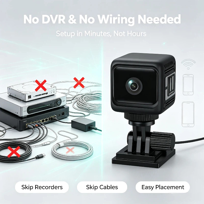 WiFi W11 Mini Camera HD Long L - Home Security Blink review and price