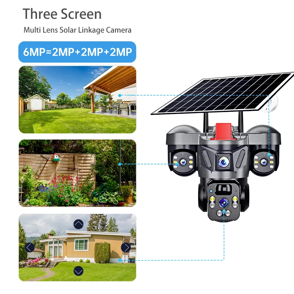 KERUI Outdoor PTZ 6MP 4G SIM W - Home Security Camera Installation review and price