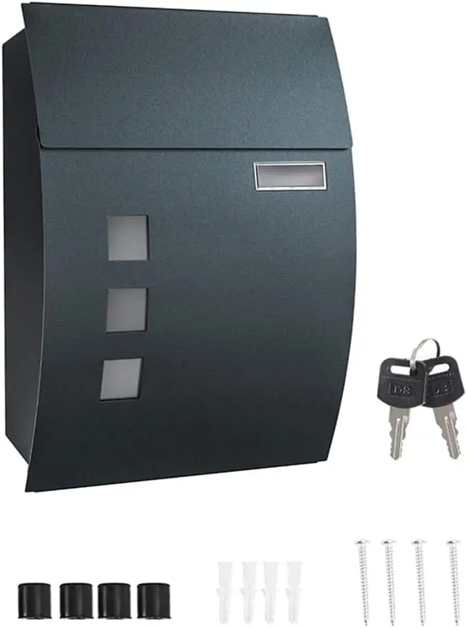 Wall Mounted Post Box Waterpro - Home Security Letters review and price