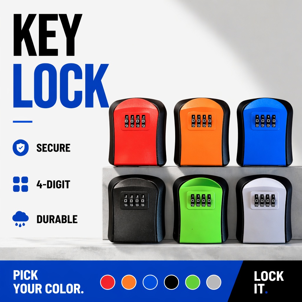 Wall Mount Waterproof Key Stor - Home Security Key review and price