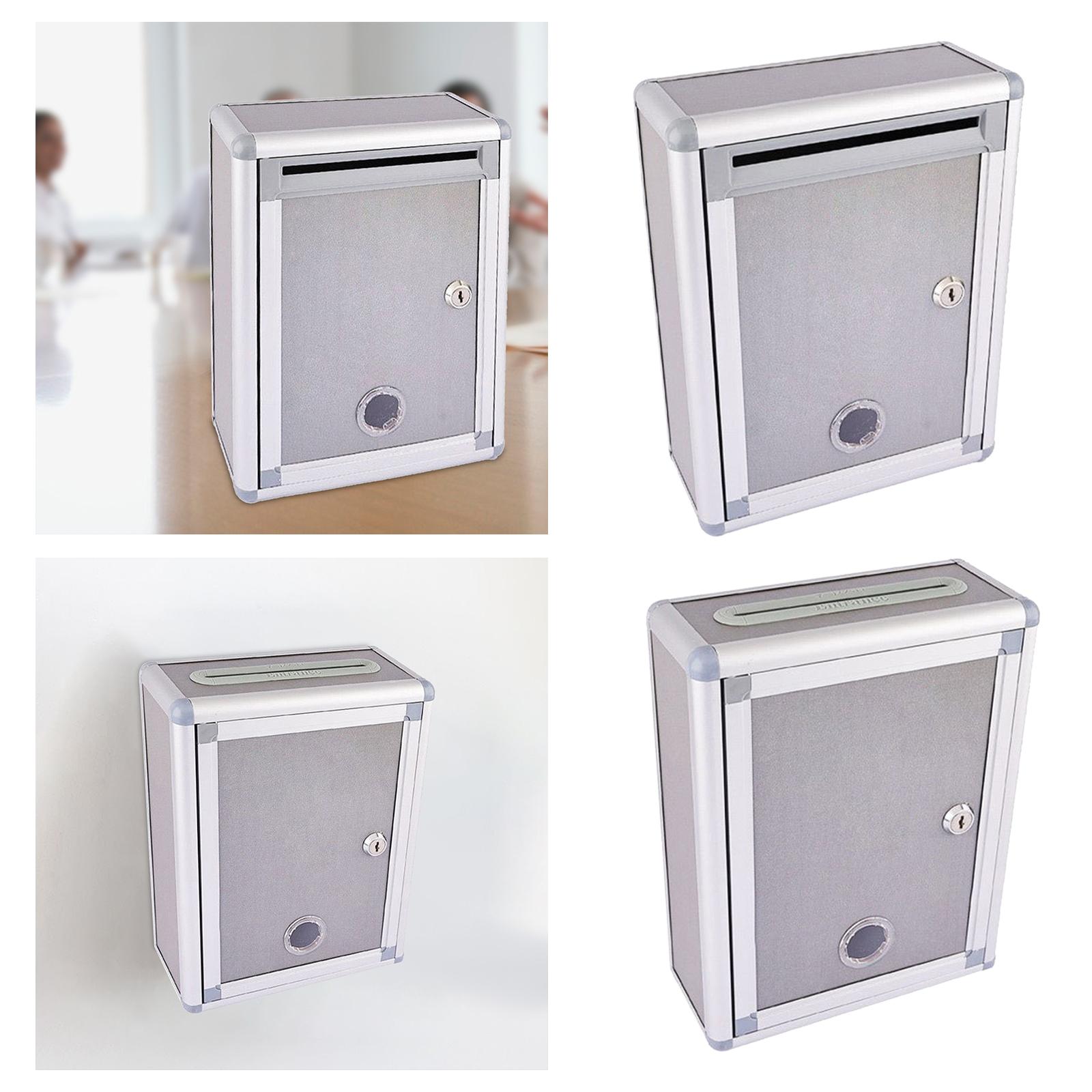 Wall Mail Box with Lock Metal  - Home Security Letters review and price