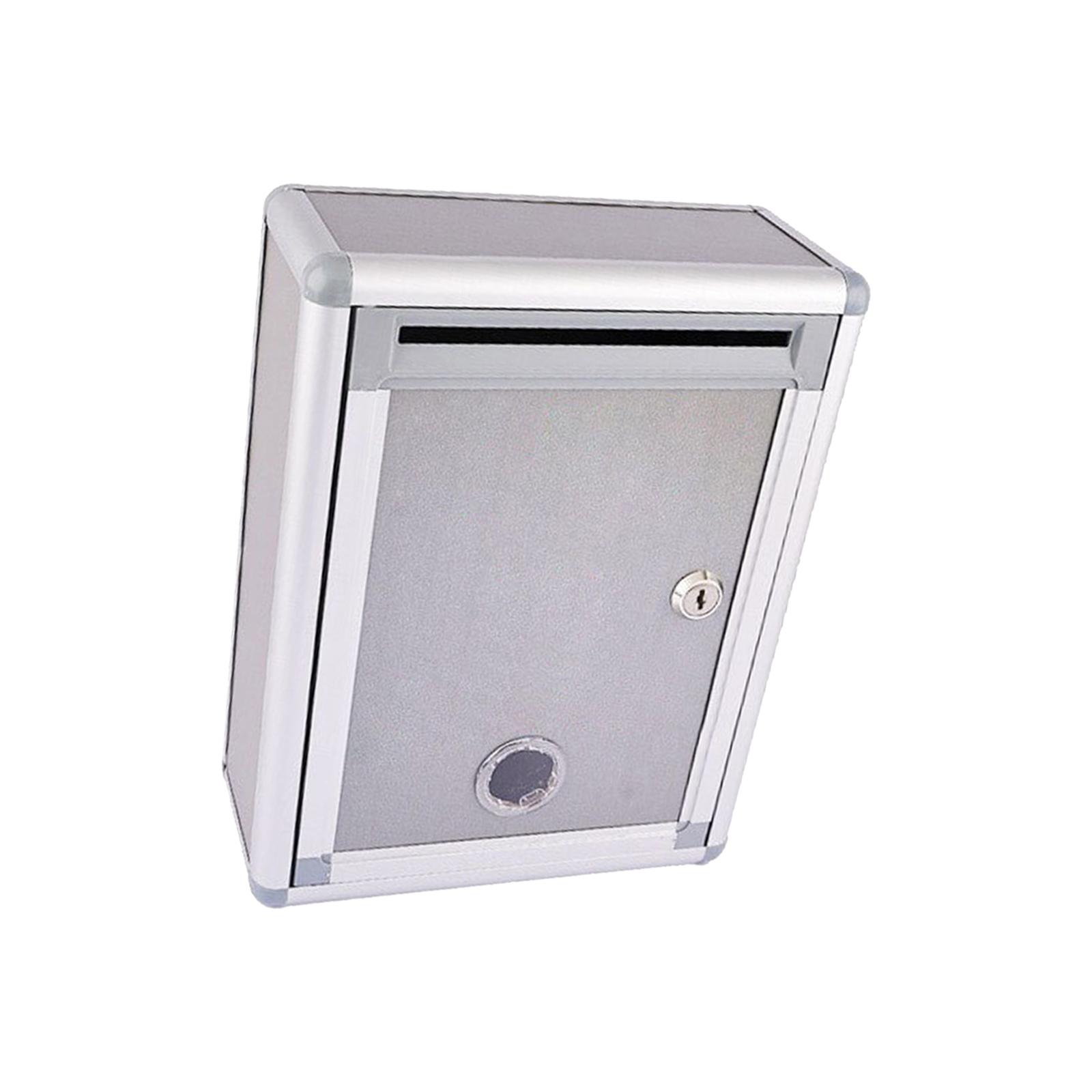 Wall Mail Box with Lock Metal  - Home Security Letters review and price