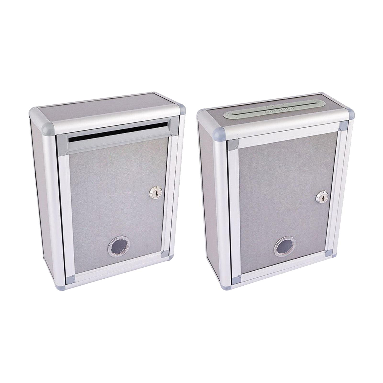 Wall Mail Box with Lock Metal  - Home Security Letters review and price