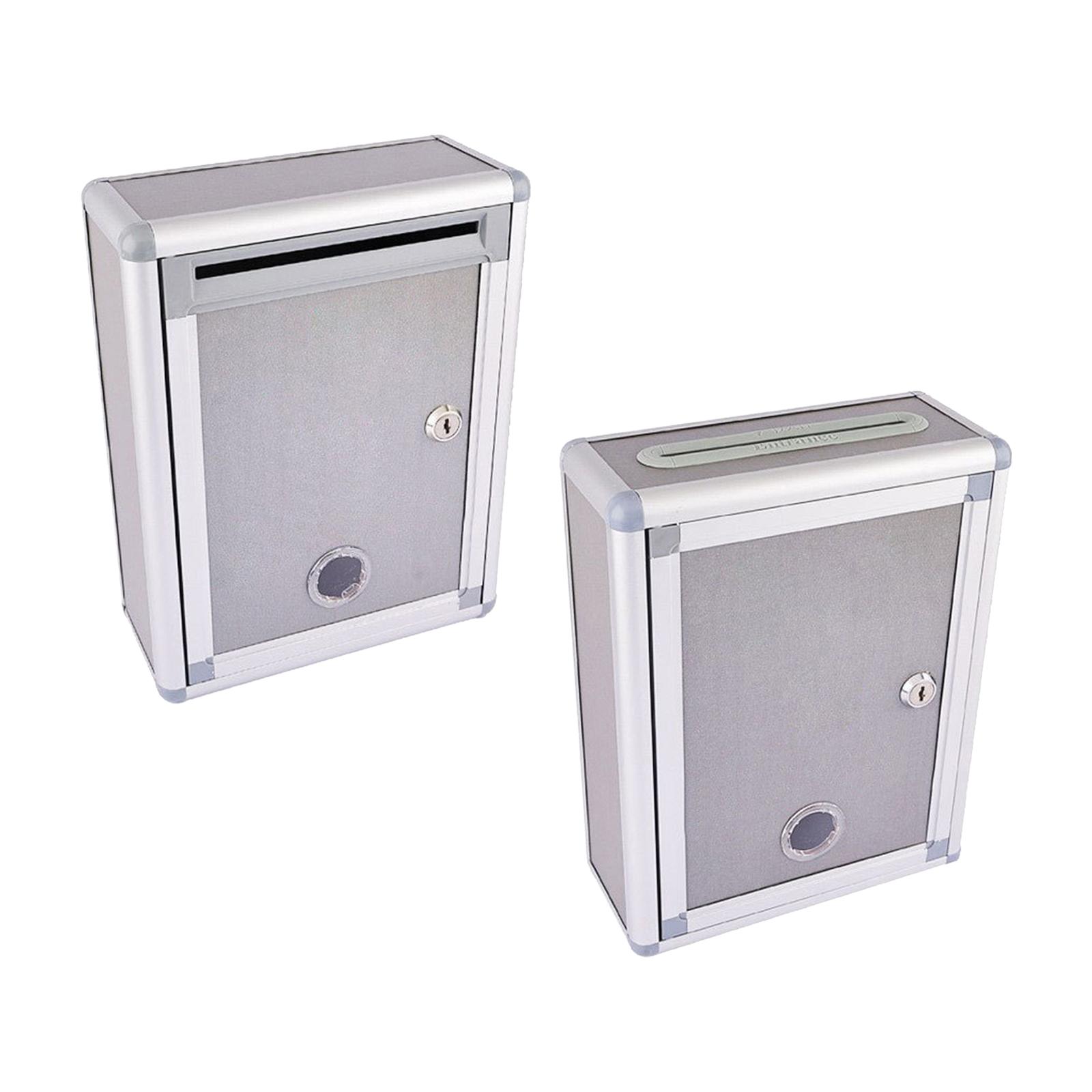 Wall Mail Box with Lock Metal  - Home Security Letters review and price