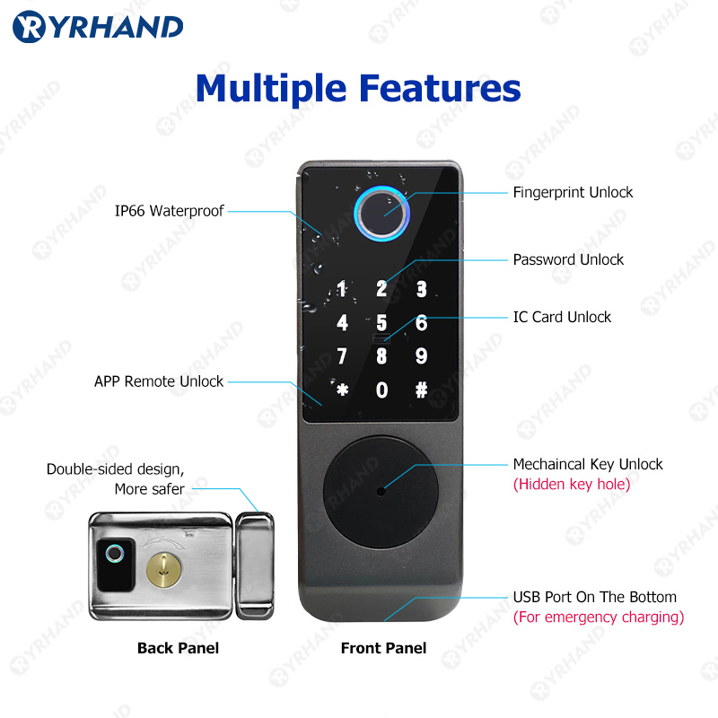 Tuya Smart lock Waterproof Wif - Home Security Key review and price