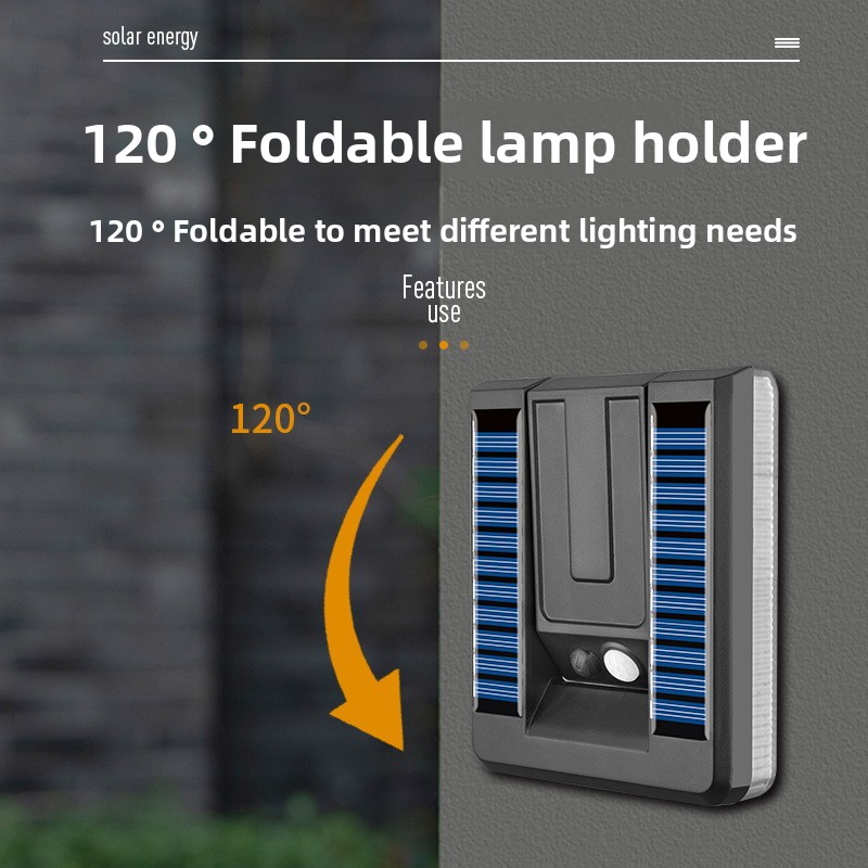 New Smart Outdoor Foldable Sol - Solar Security Light review and price