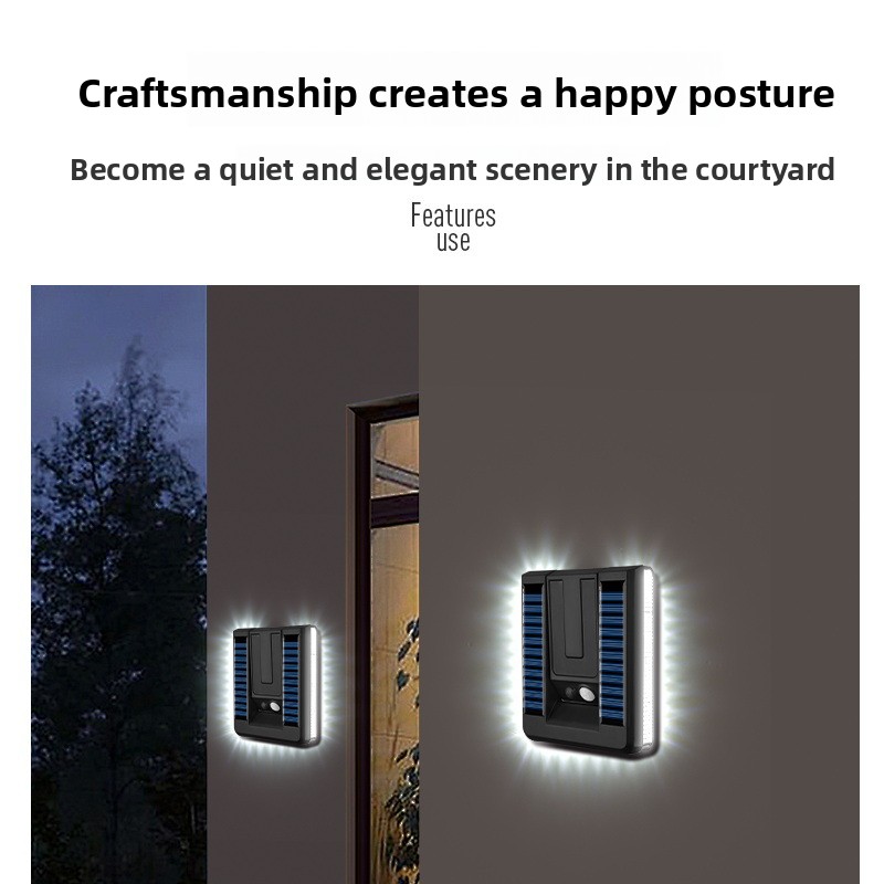 New Smart Outdoor Foldable Sol - Solar Security Light review and price
